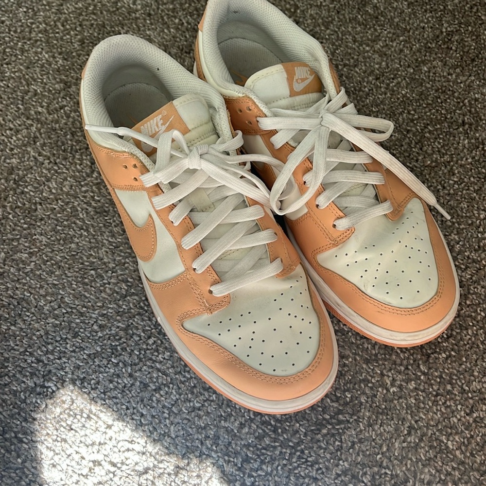 Orange Nike dunks